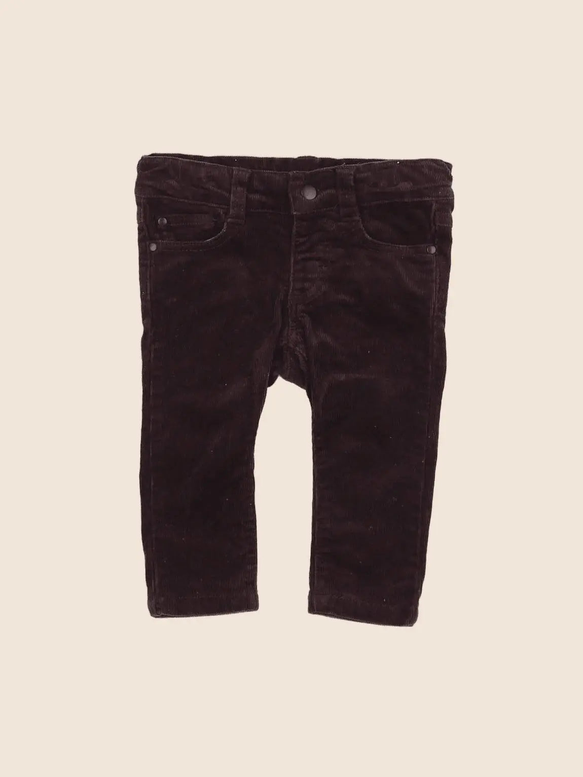 Boutchou - pantalon rouge - 6 mois