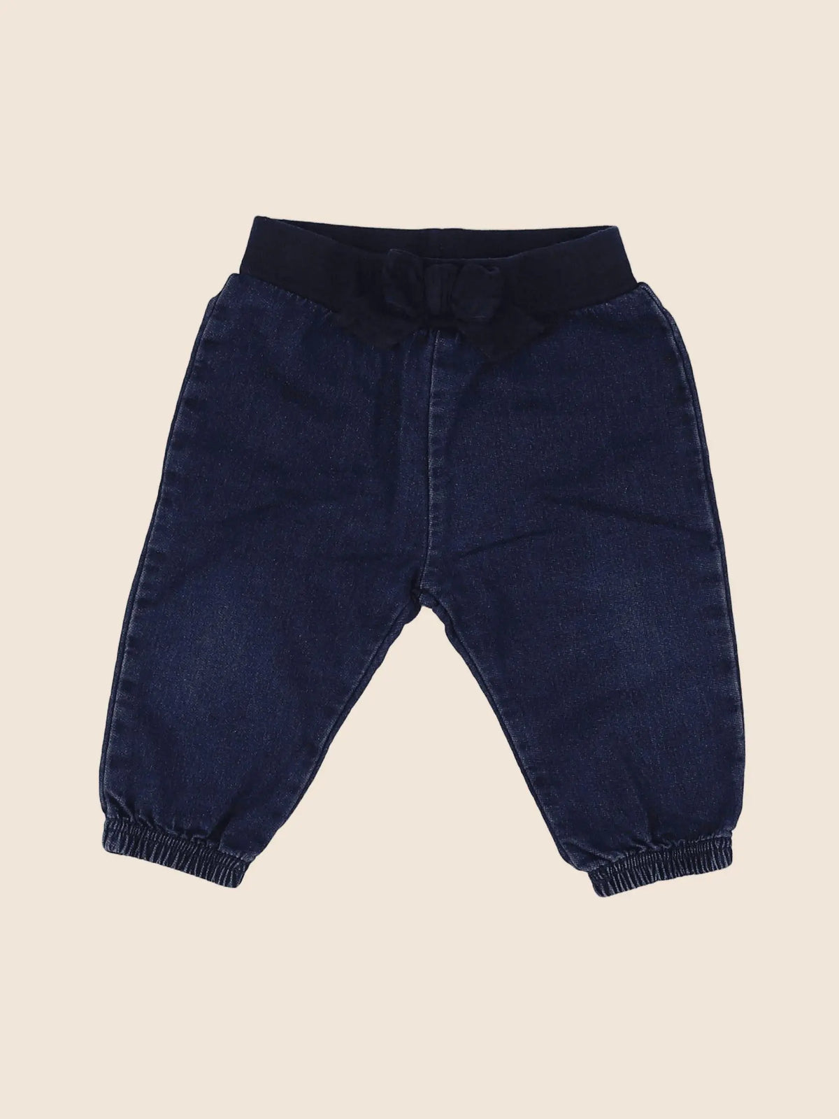 Petit Bateau - pantalon bleu - 6 mois