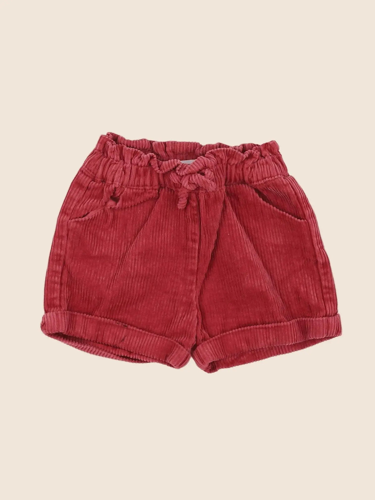 Vertbaudet - short rose - 12 mois