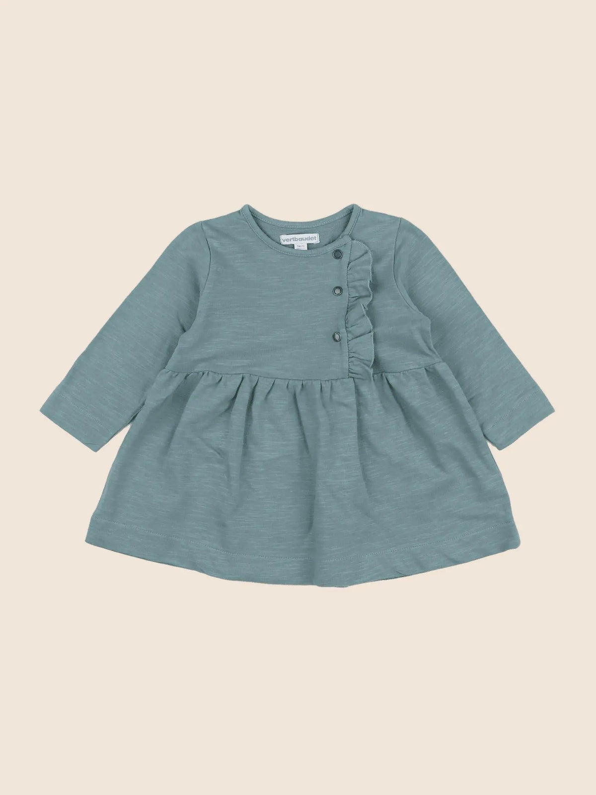Vertbaudet - robe vert - 12 mois
