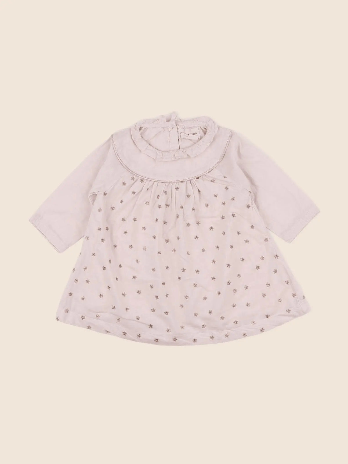 Arsène et les pipelettes - robe rose, or - 6 mois