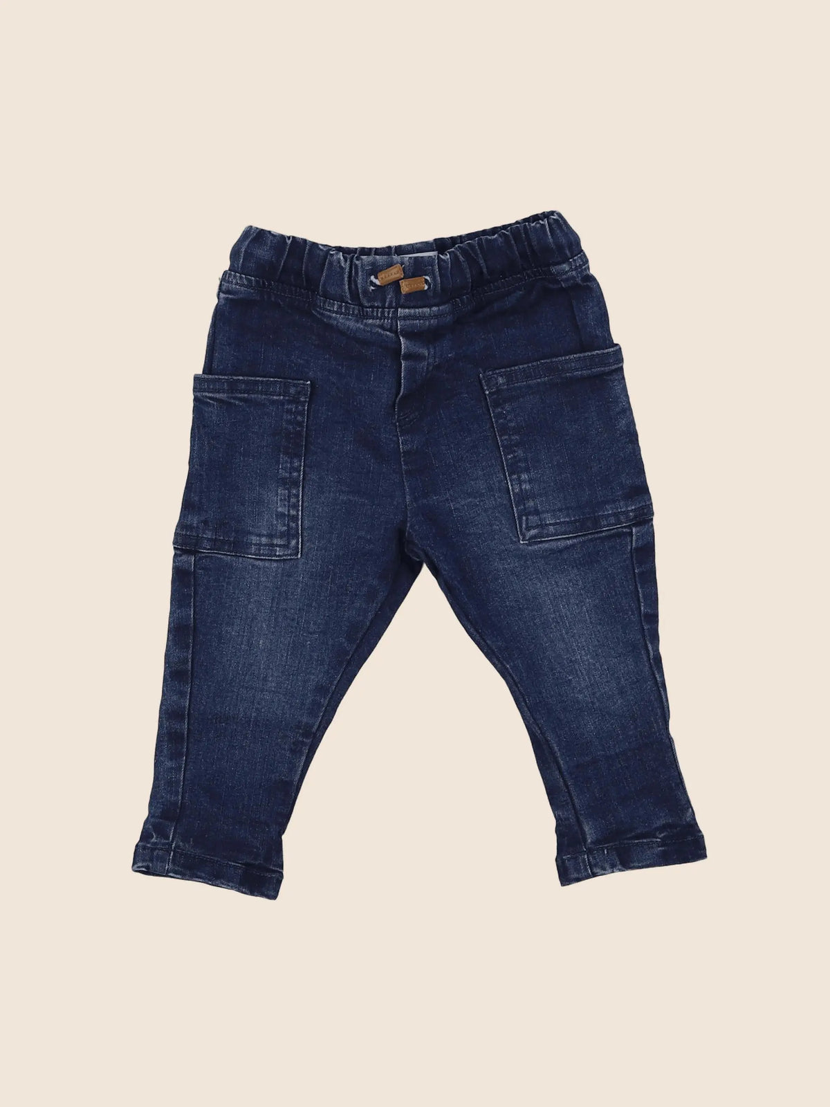 Vertbaudet - jean bleu - 12 mois