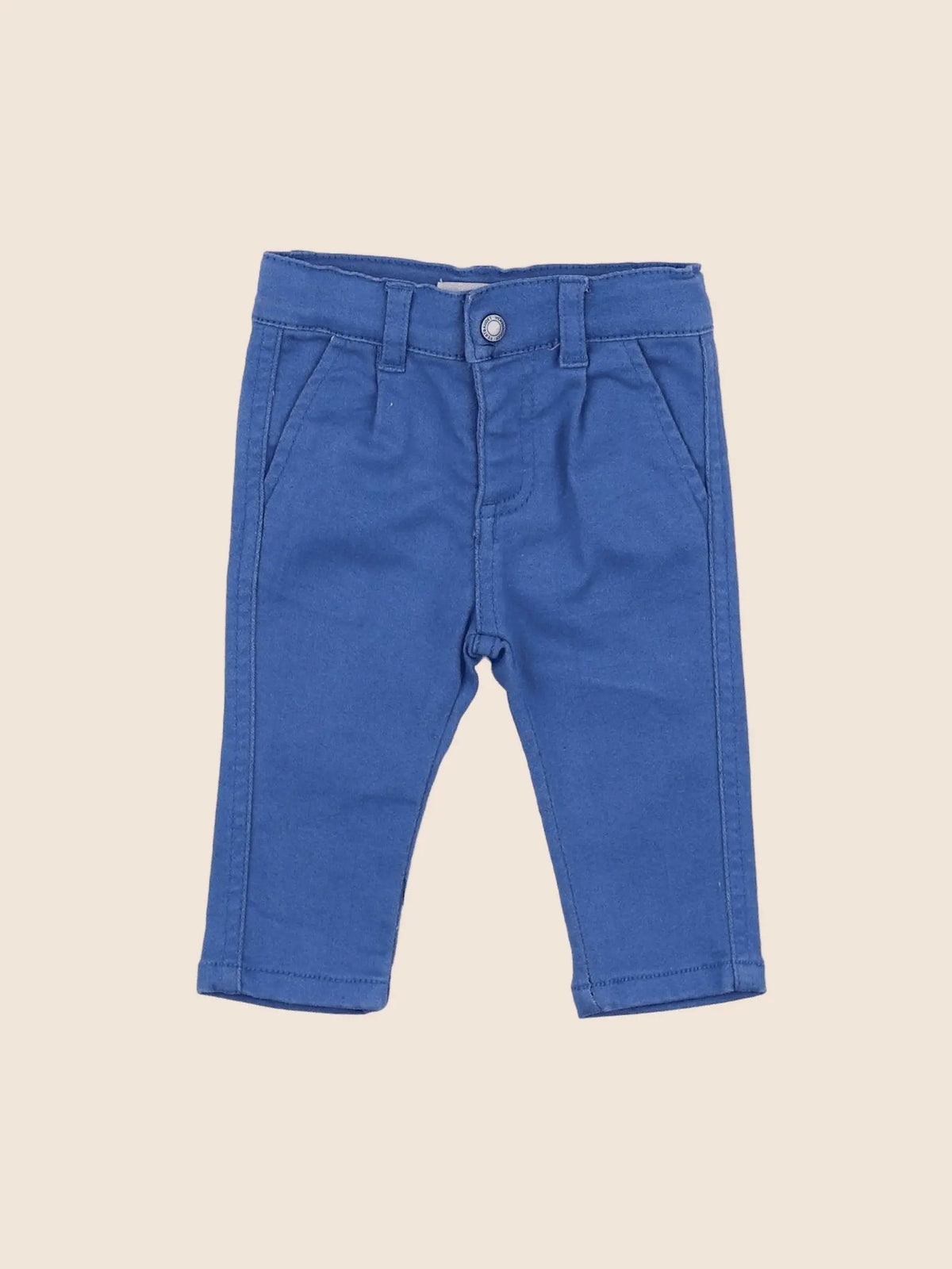 Vertbaudet - pantalon bleu - 3 mois