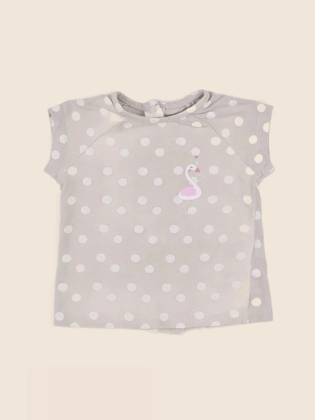 Vertbaudet - tee-shirt gris - 3 mois