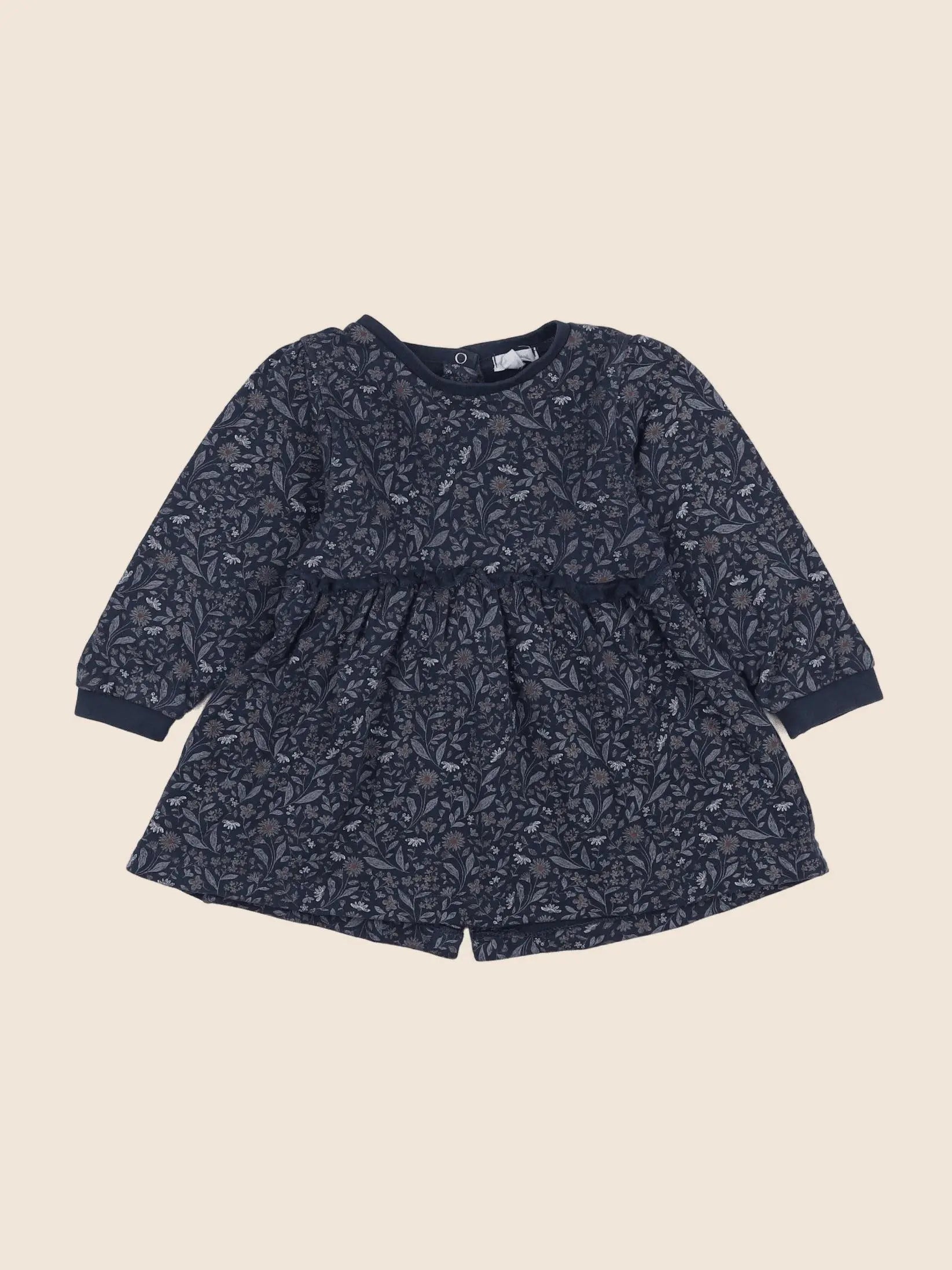 Vertbaudet - robe bleu - 2 ans