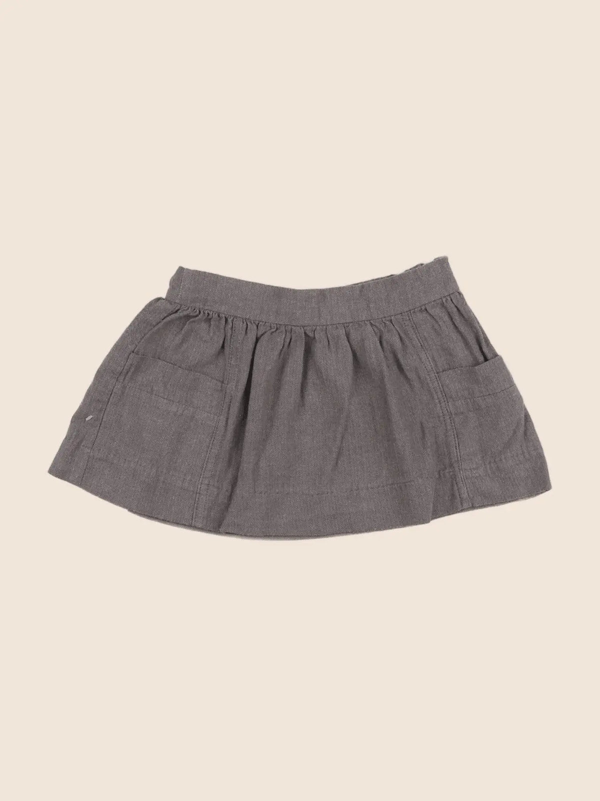 Gocco - jupe gris - 2/3 ans