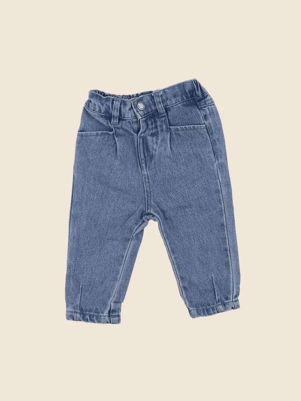 Vertbaudet - jean bleu - 6 mois