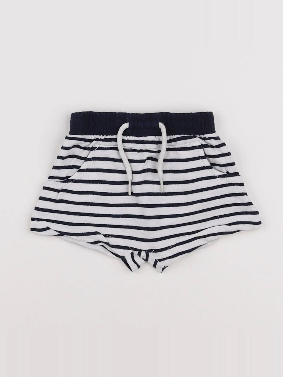 Vertbaudet - short blanc - 6 mois