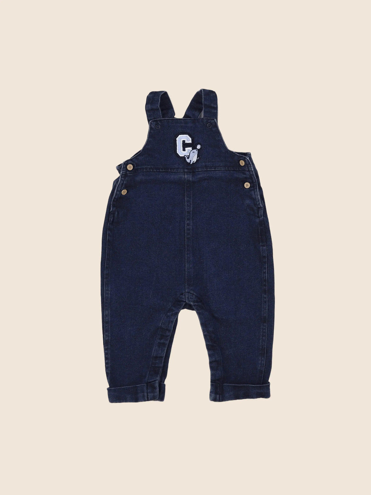 Vertbaudet - combinaison bleu - 9 mois