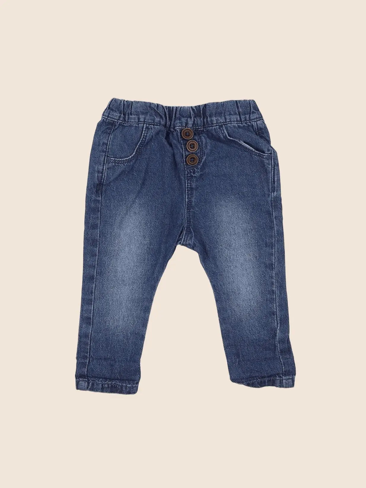 Tape à l'oeil - pantalon bleu - 6 mois