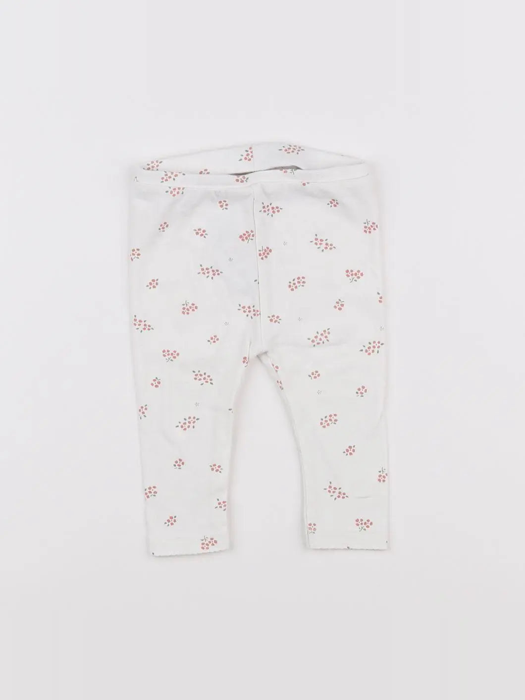Vertbaudet - legging blanc - 6 mois