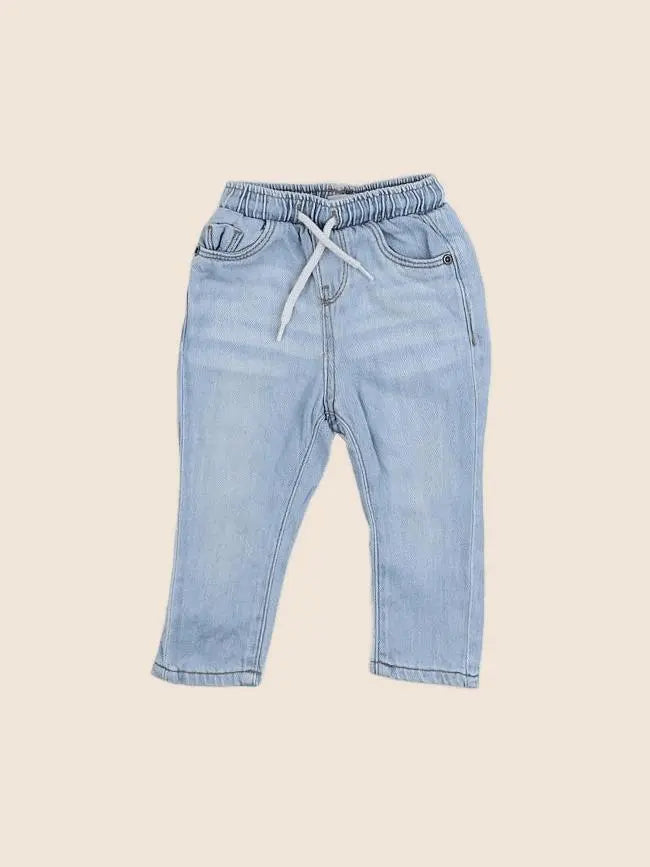 Vertbaudet - jean bleu - 9 mois