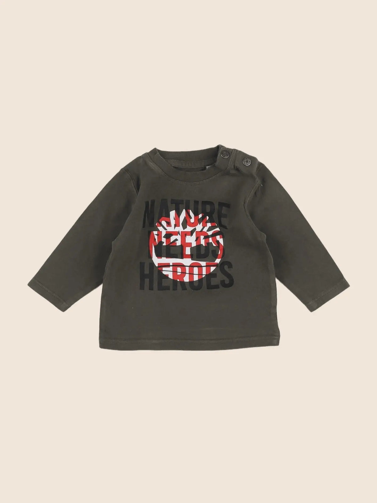 Timberland - tee-shirt vert - 9 mois