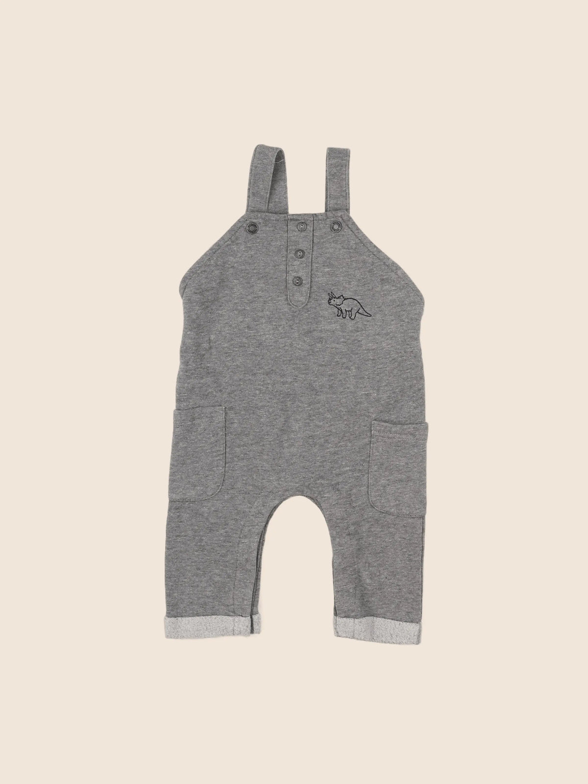 Vertbaudet - combinaison gris - 6 mois