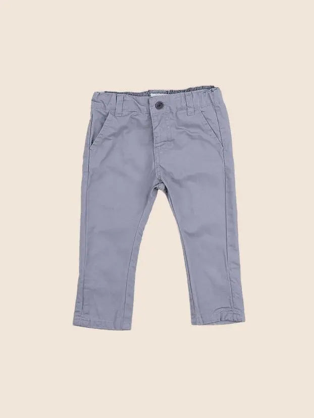 Vertbaudet - pantalon gris - 6 mois
