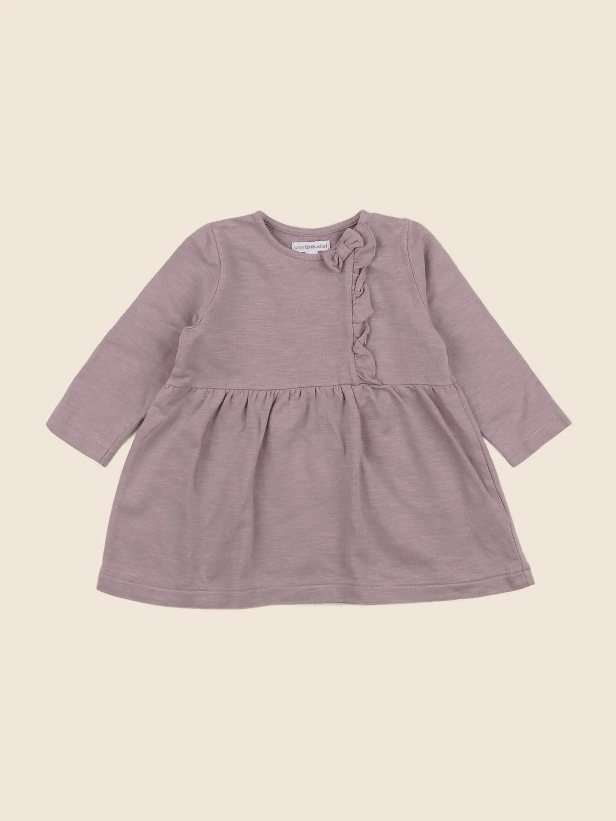 Vertbaudet - robe violet - 18 mois