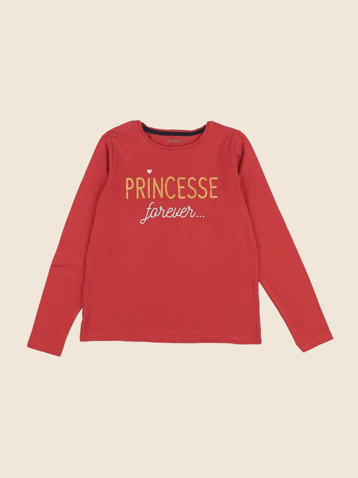 Vertbaudet - tee-shirt rose - 10 ans