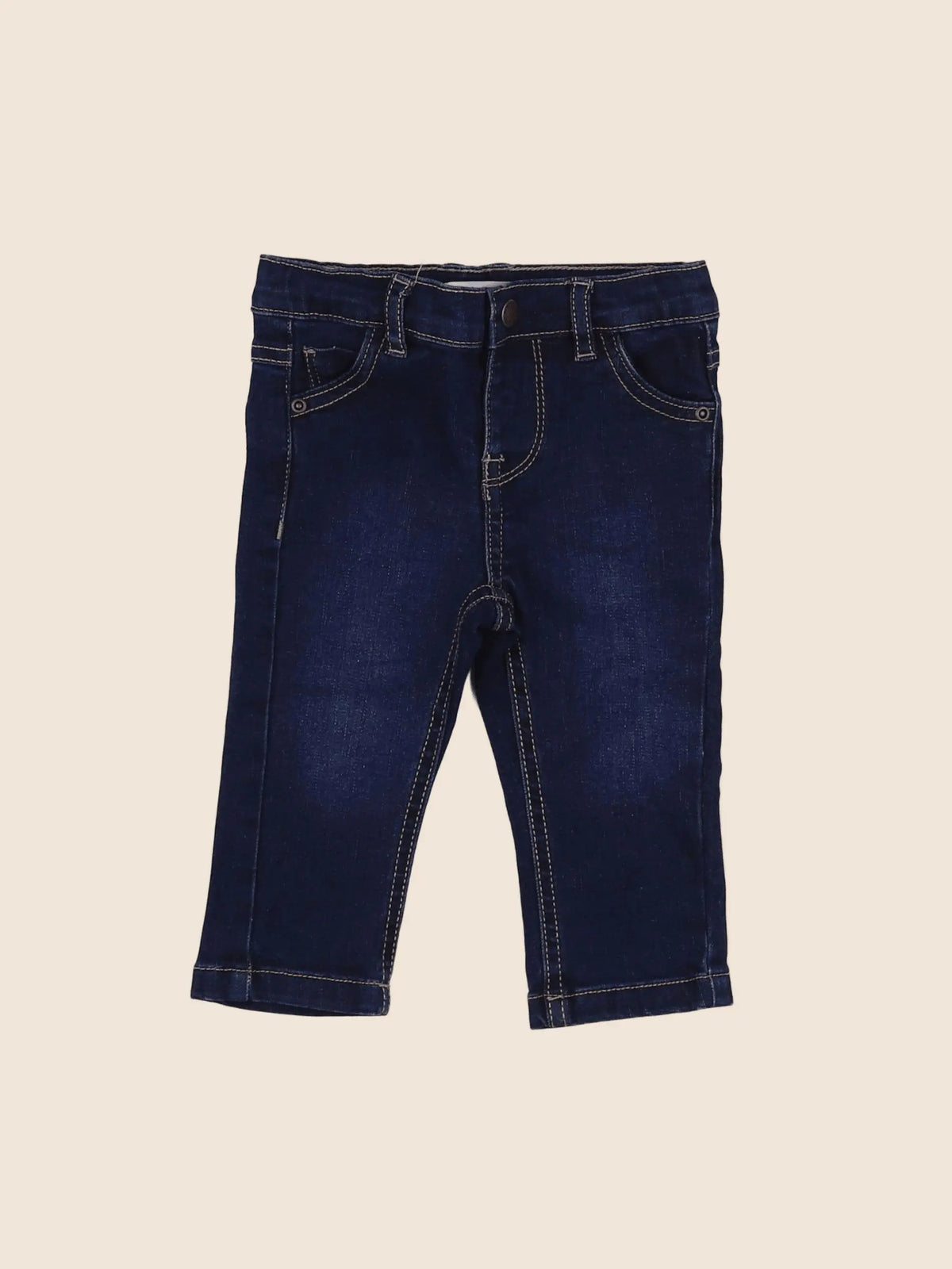 Vertbaudet - jean bleu - 9 mois