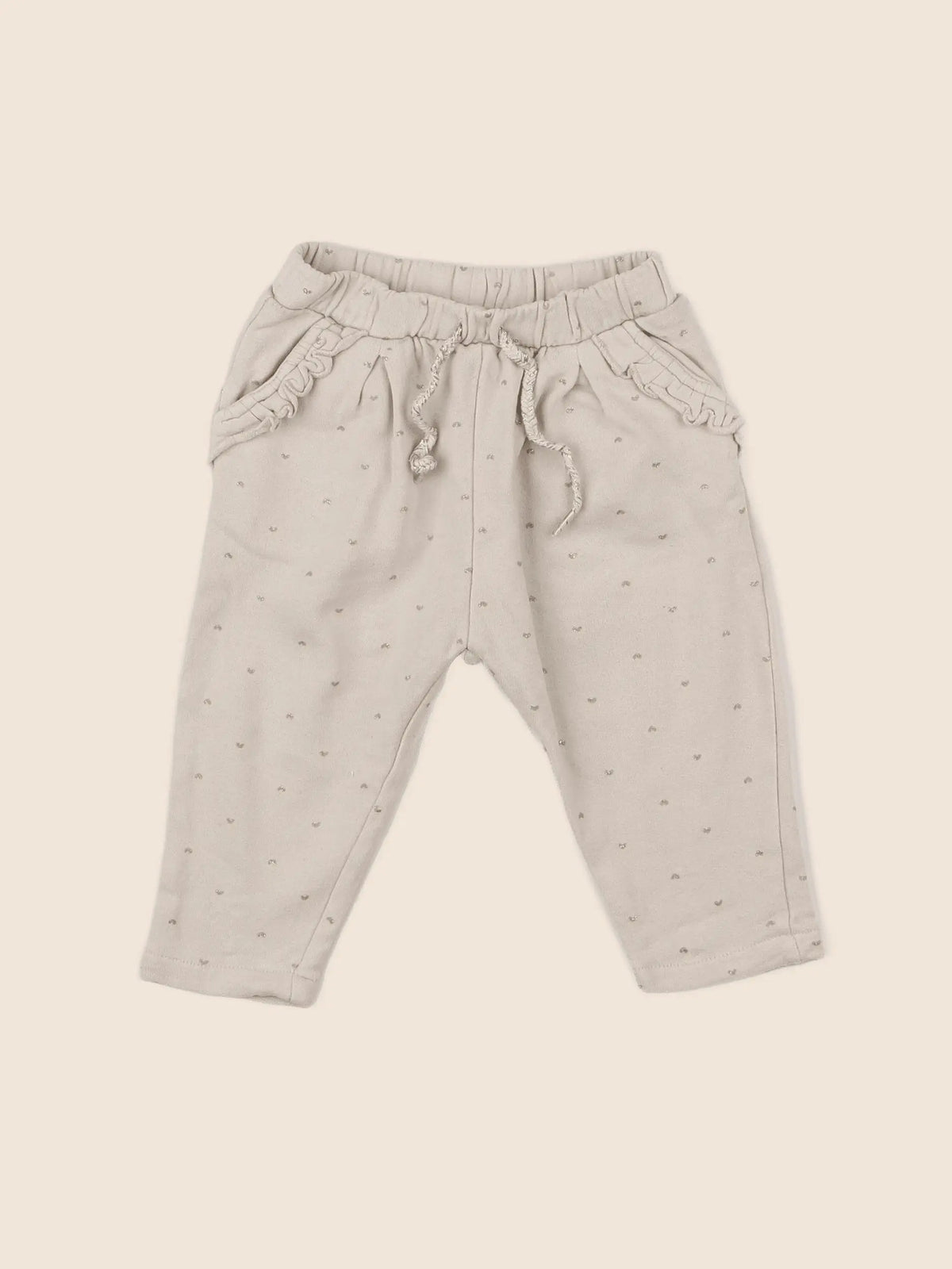 Vertbaudet - pantalon beige - 12 mois