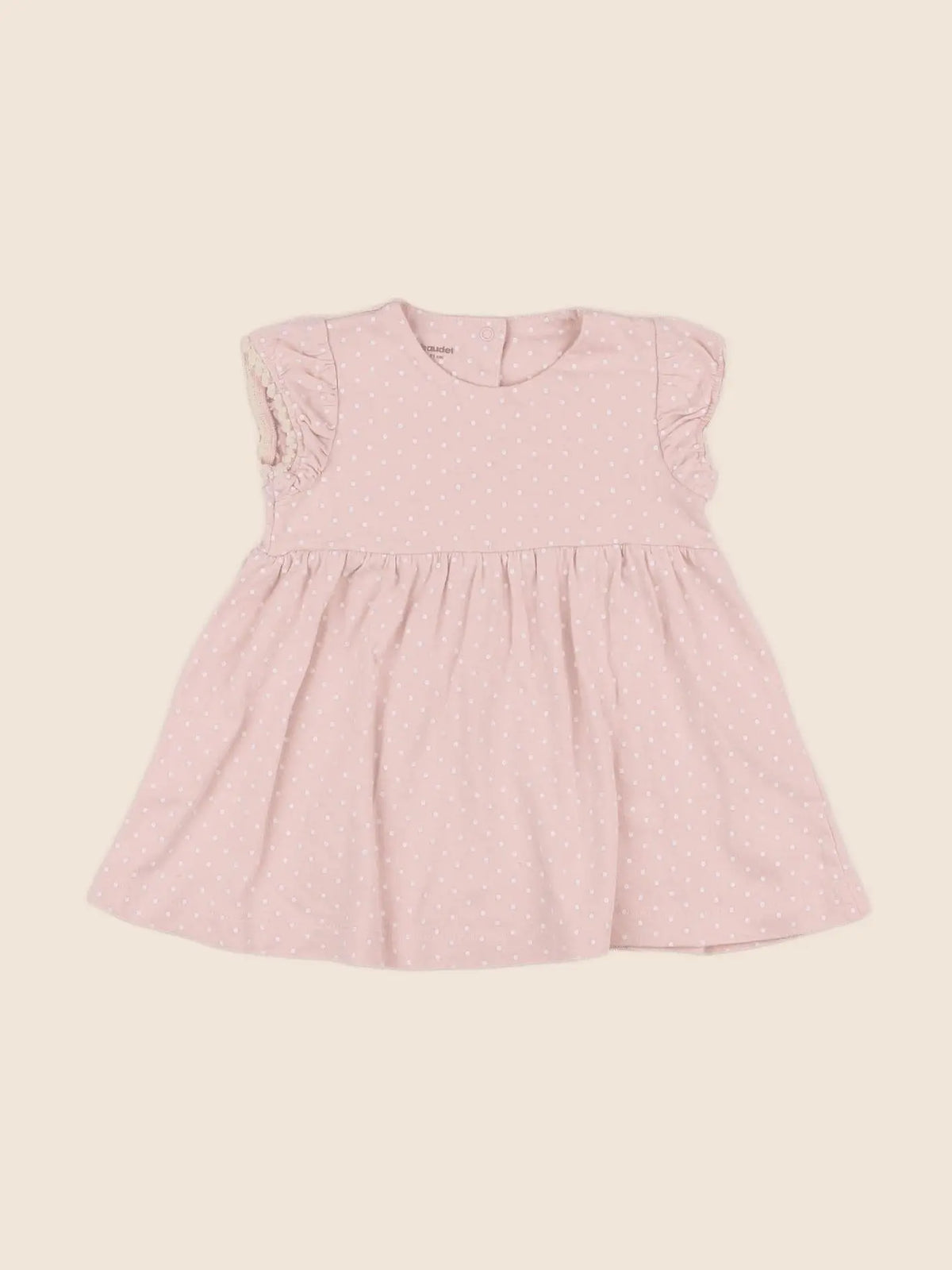 Vertbaudet - robe rose - 9 mois