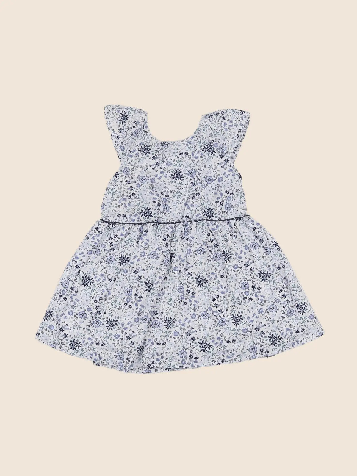 Vertbaudet - robe bleu - 9 mois
