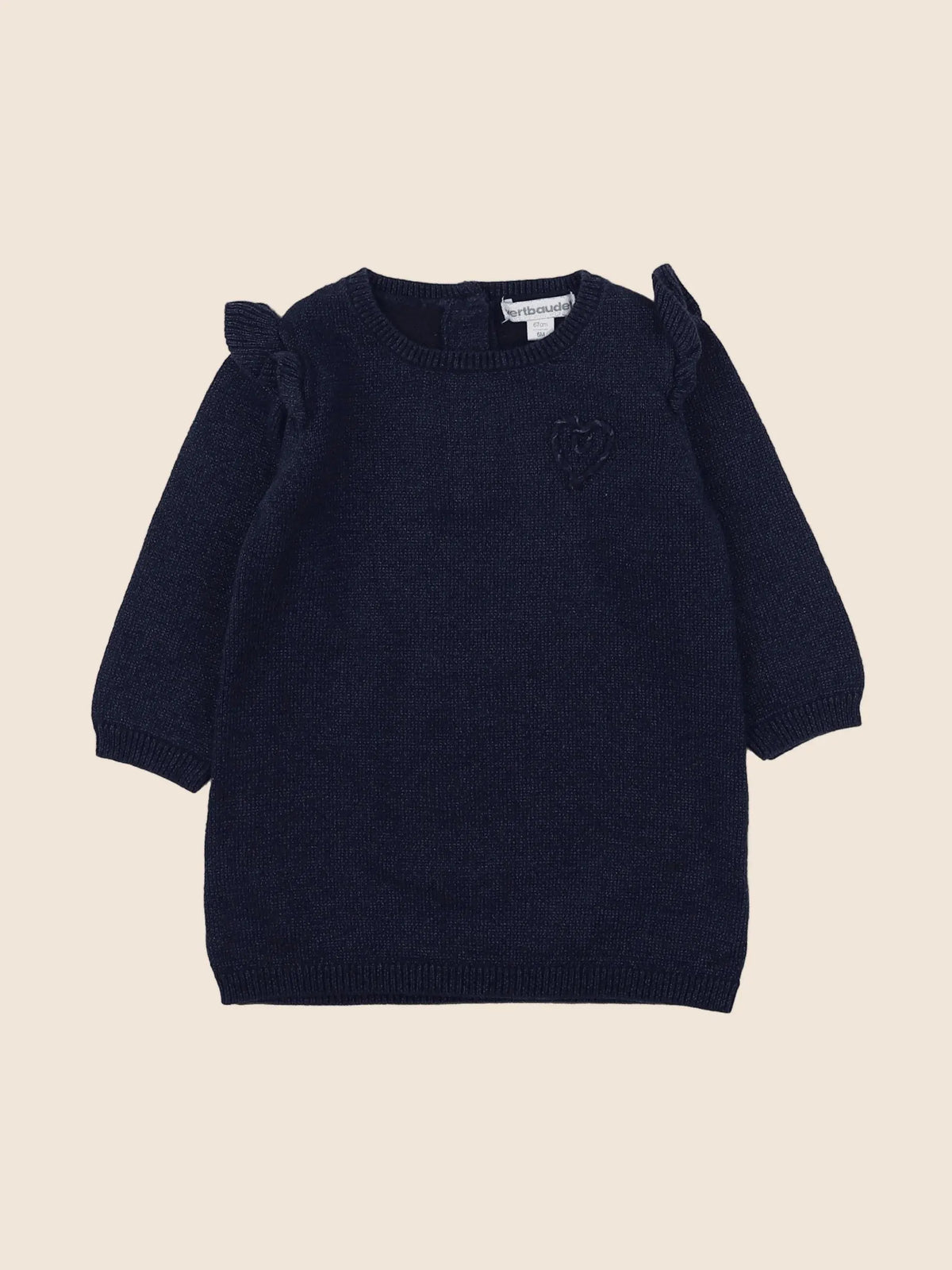 Vertbaudet - robe bleu - 6 mois