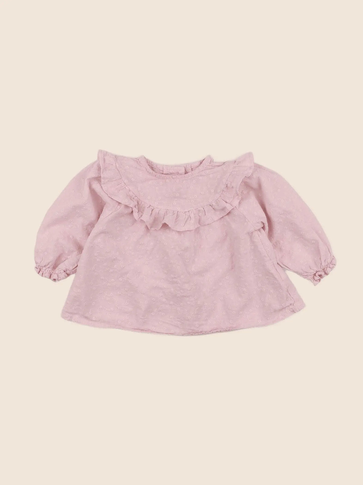 Vertbaudet - blouse rose - 12 mois