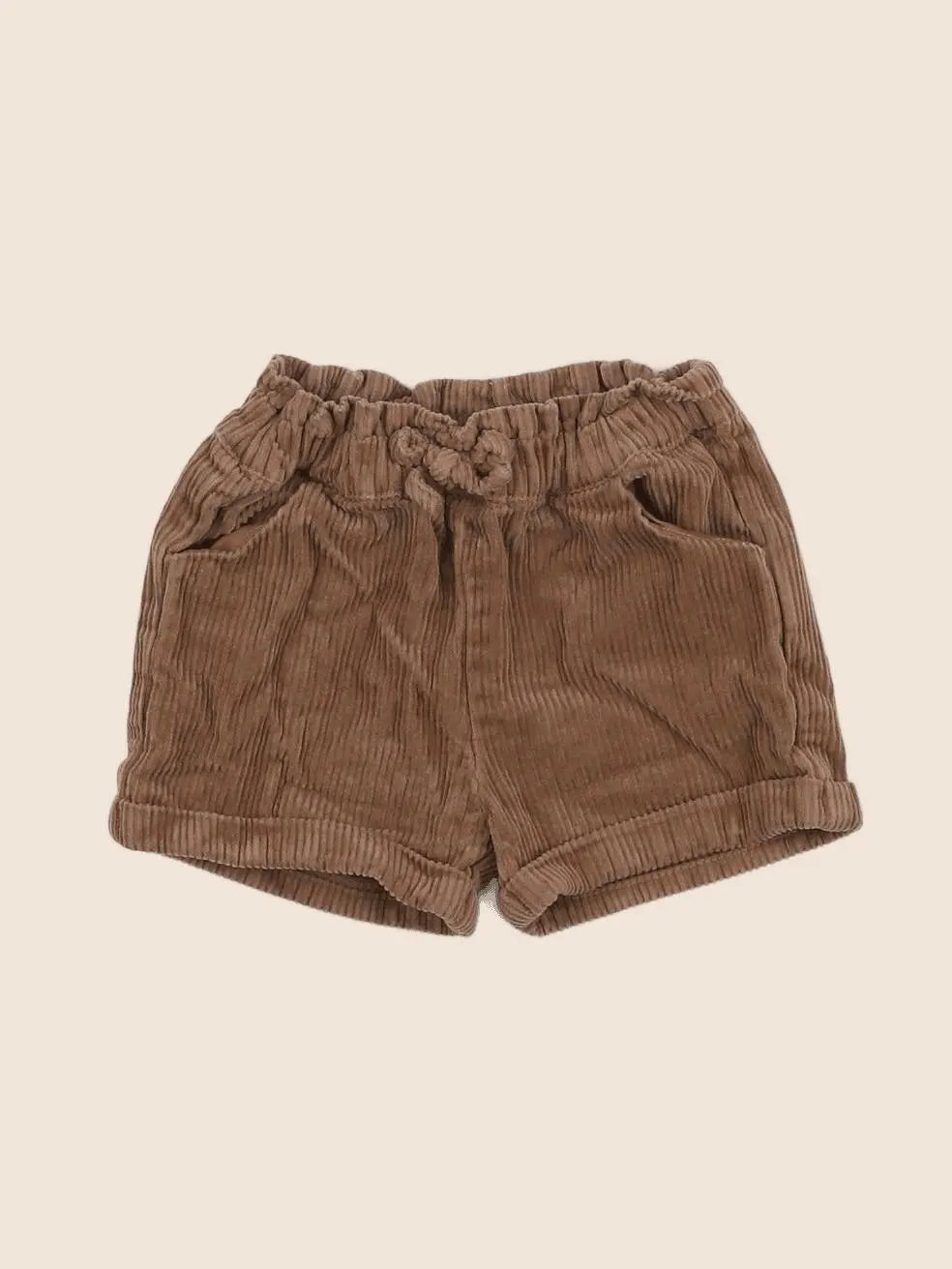 Vertbaudet - short marron - 9/12 mois