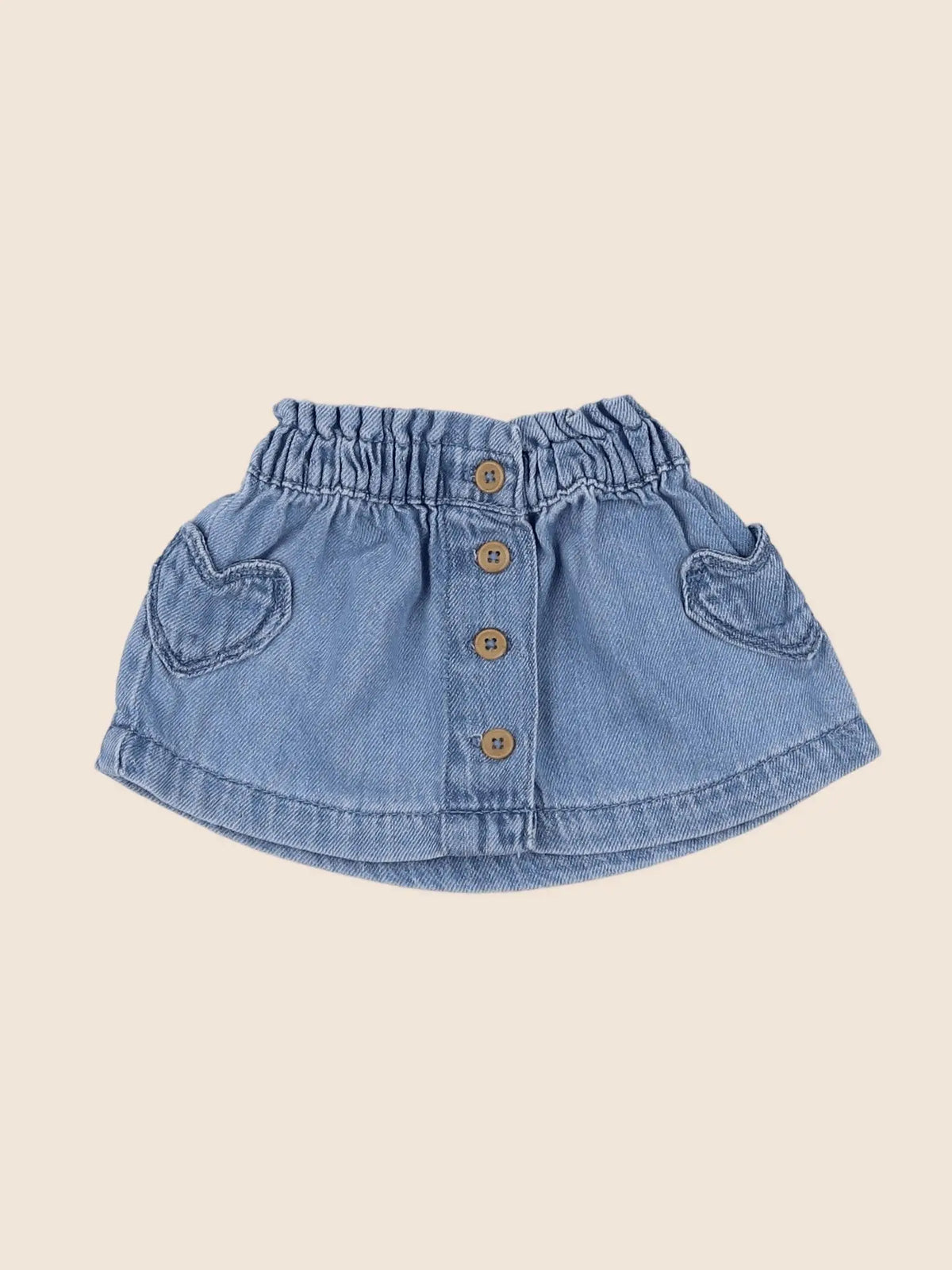 Vertbaudet - jupe bleu - 3 mois
