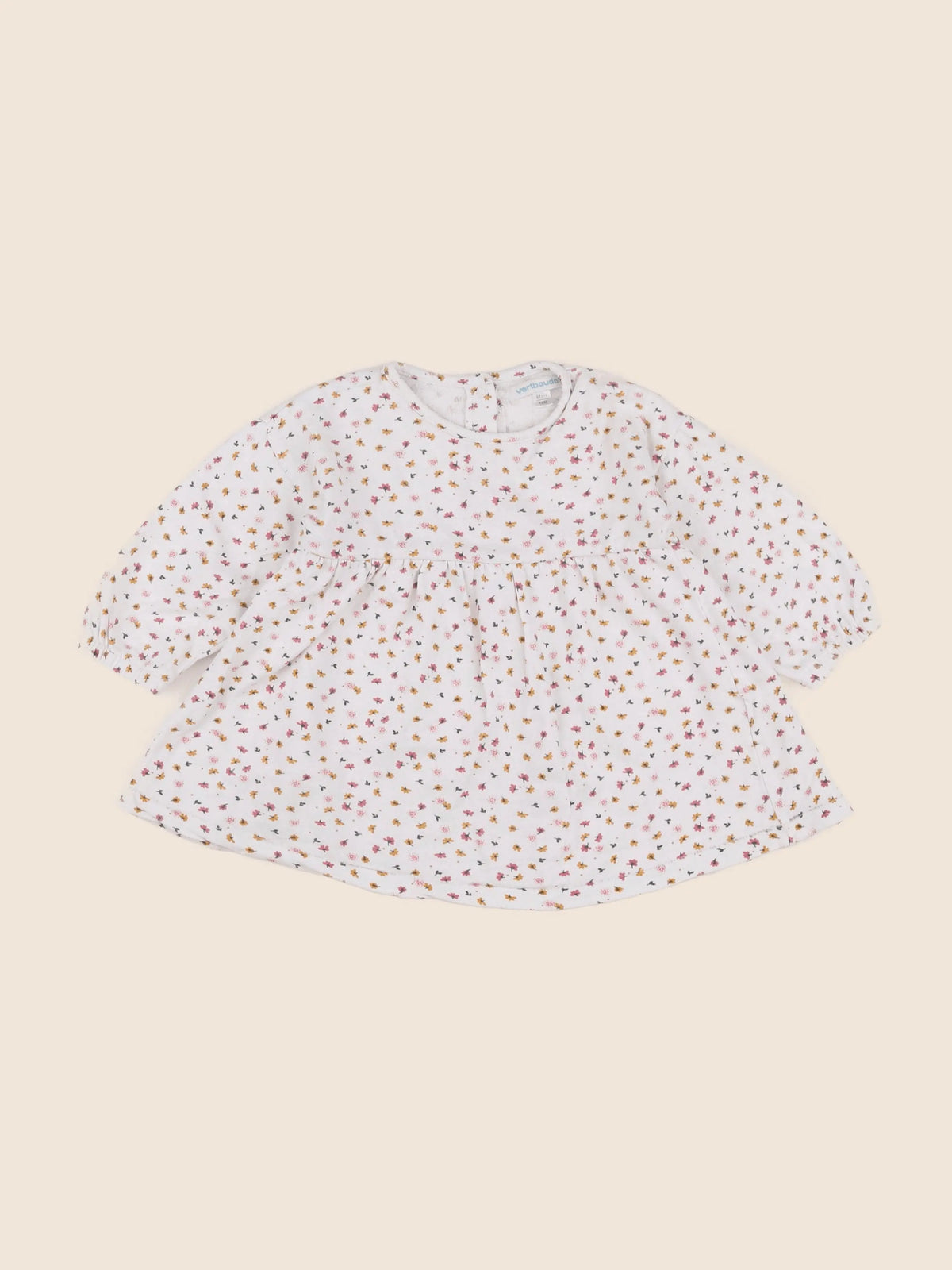 Vertbaudet - robe multicolore - 18 mois