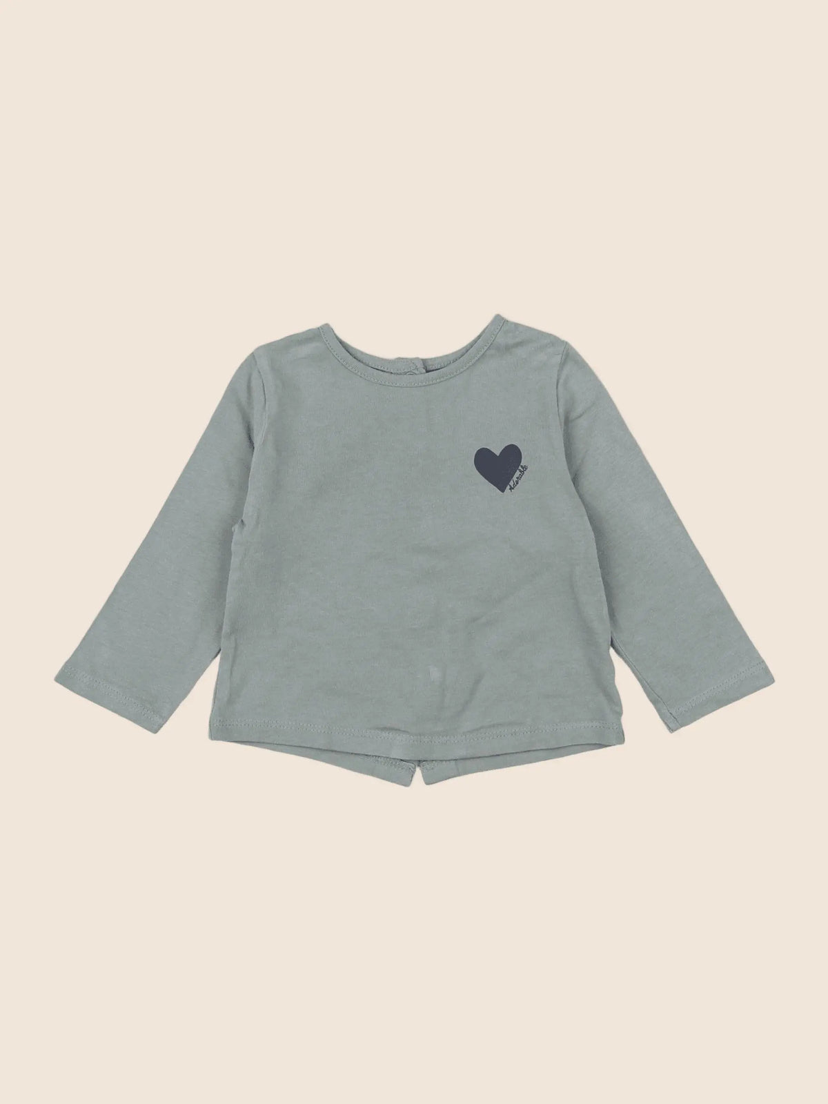 Vertbaudet - tee-shirt vert - 3 mois