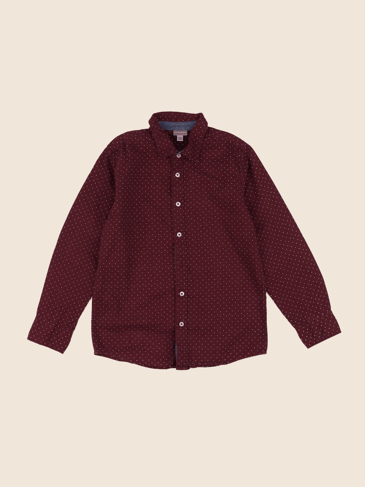 Vertbaudet - chemise violet - 10 ans