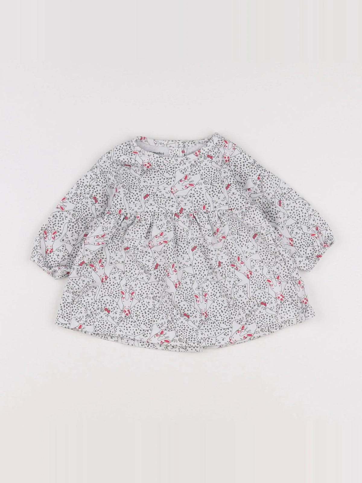 Vertbaudet - robe blanc - 3 mois