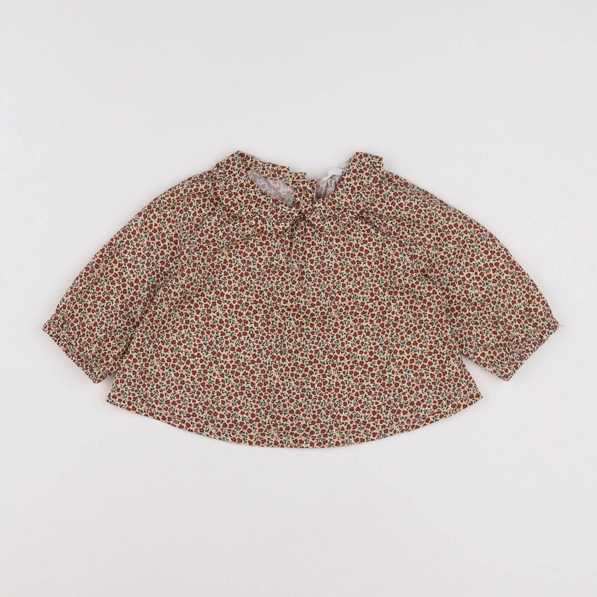 Vertbaudet - blouse beige - 3 mois