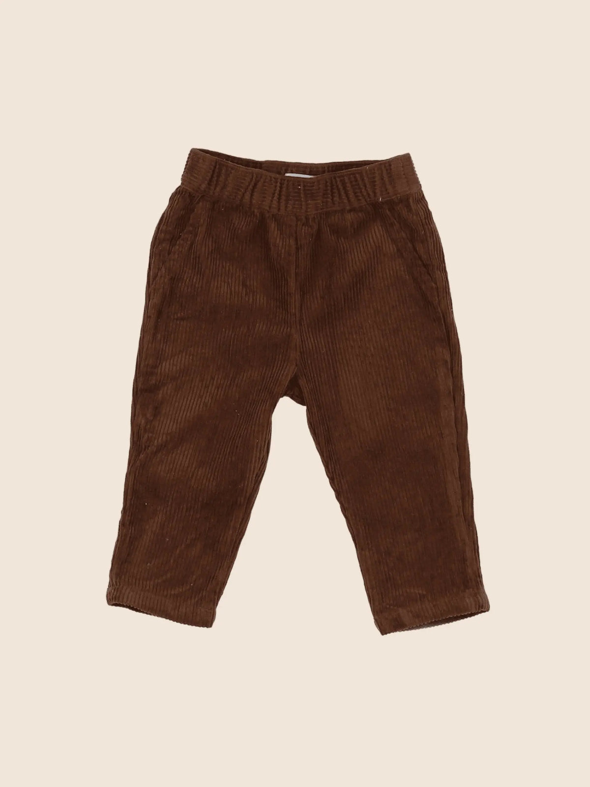 Vertbaudet - pantalon marron - 6 mois