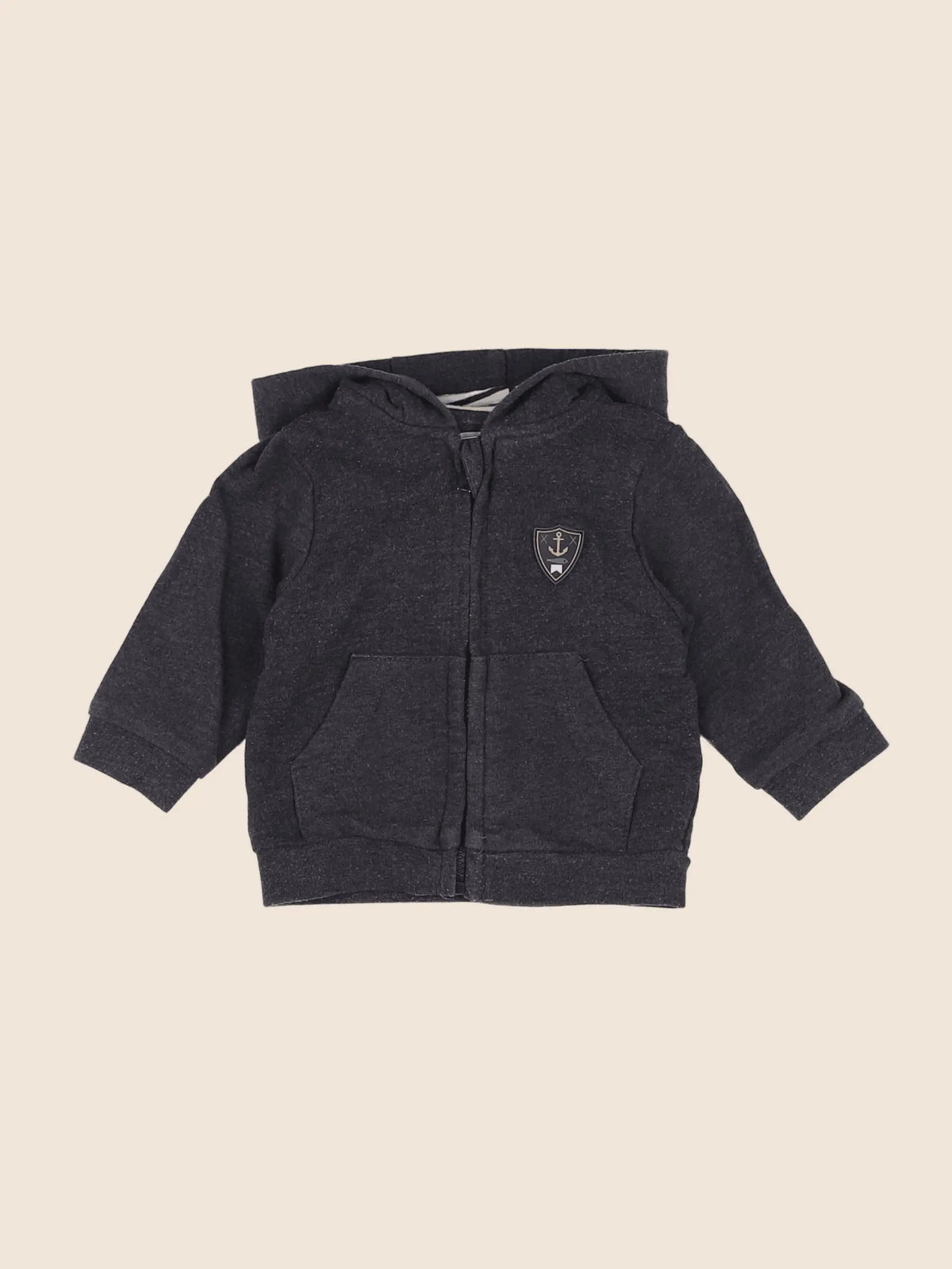 Vertbaudet - sweat gris - 3 mois