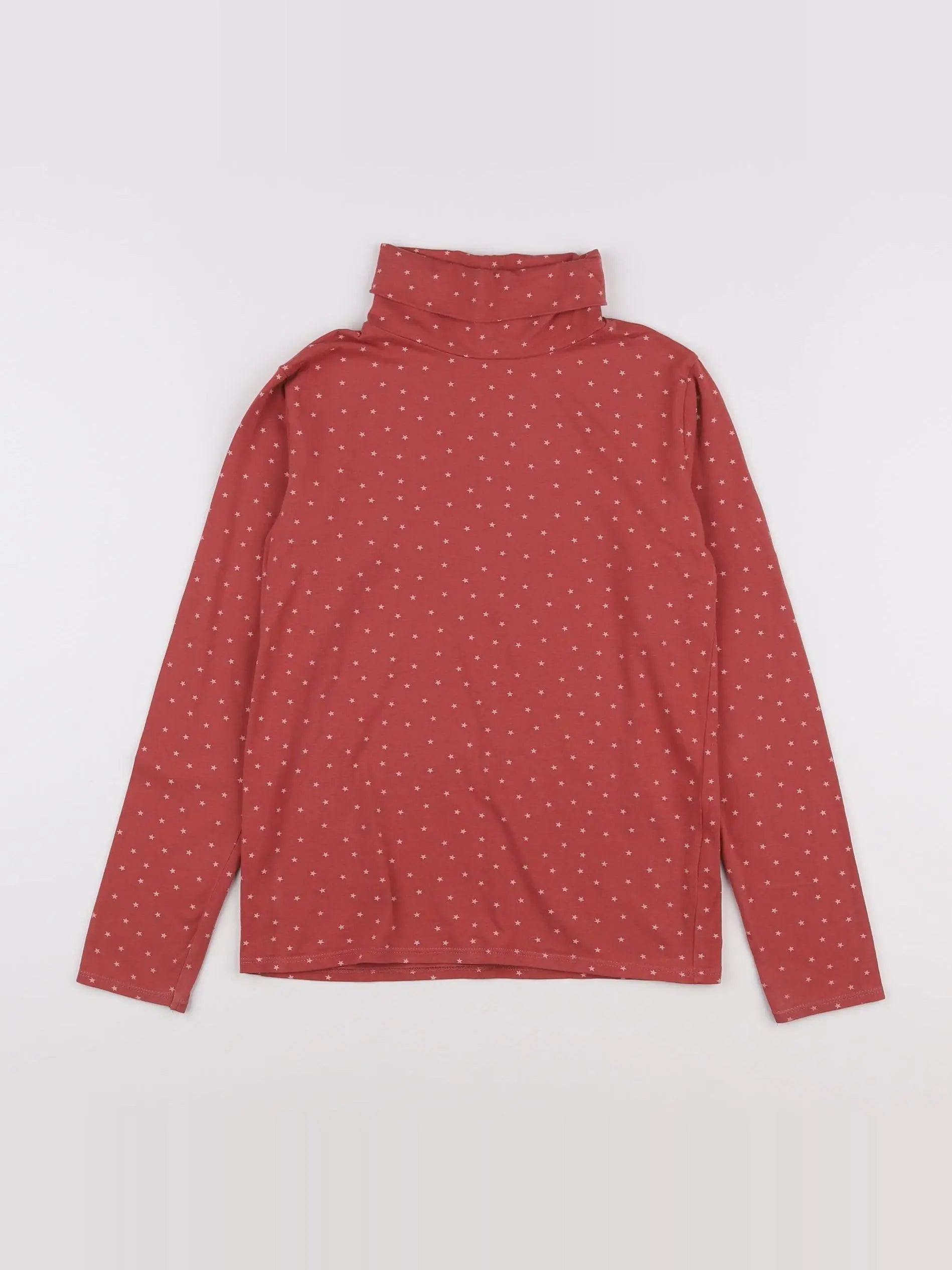 Vertbaudet - sous-pull rose - 10 ans