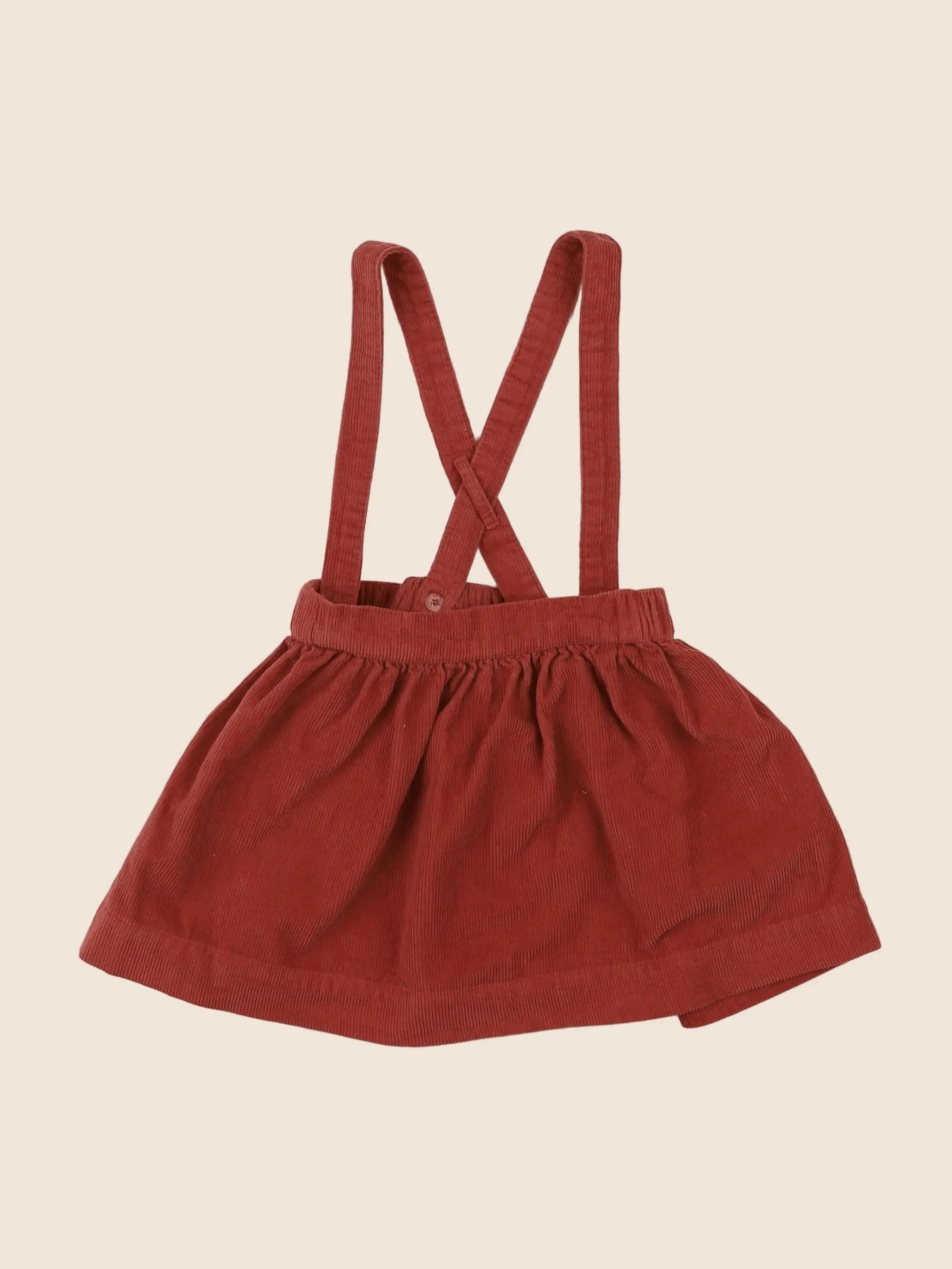 Vertbaudet - jupe marron - 18 mois