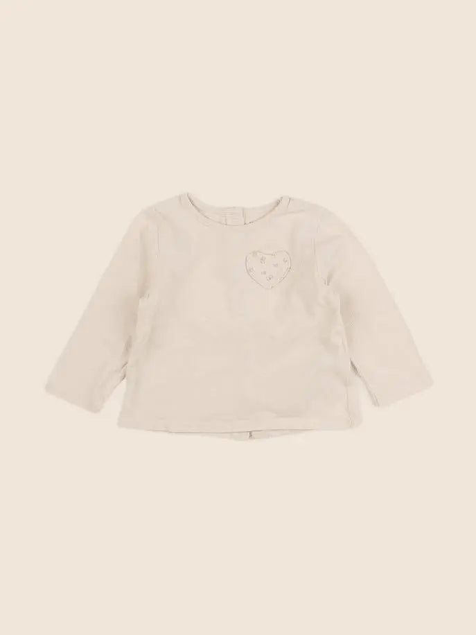 Vertbaudet - tee-shirt rose - 9 mois