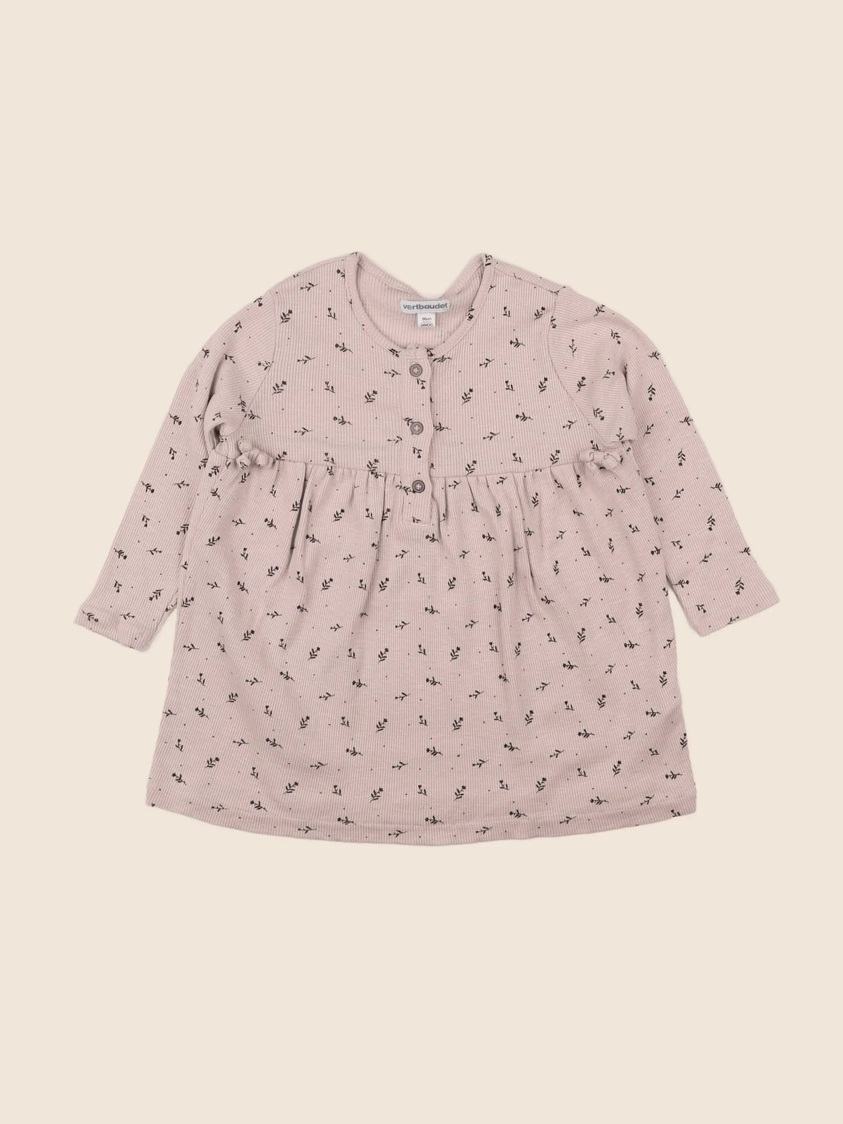 Vertbaudet - robe rose - 2 ans
