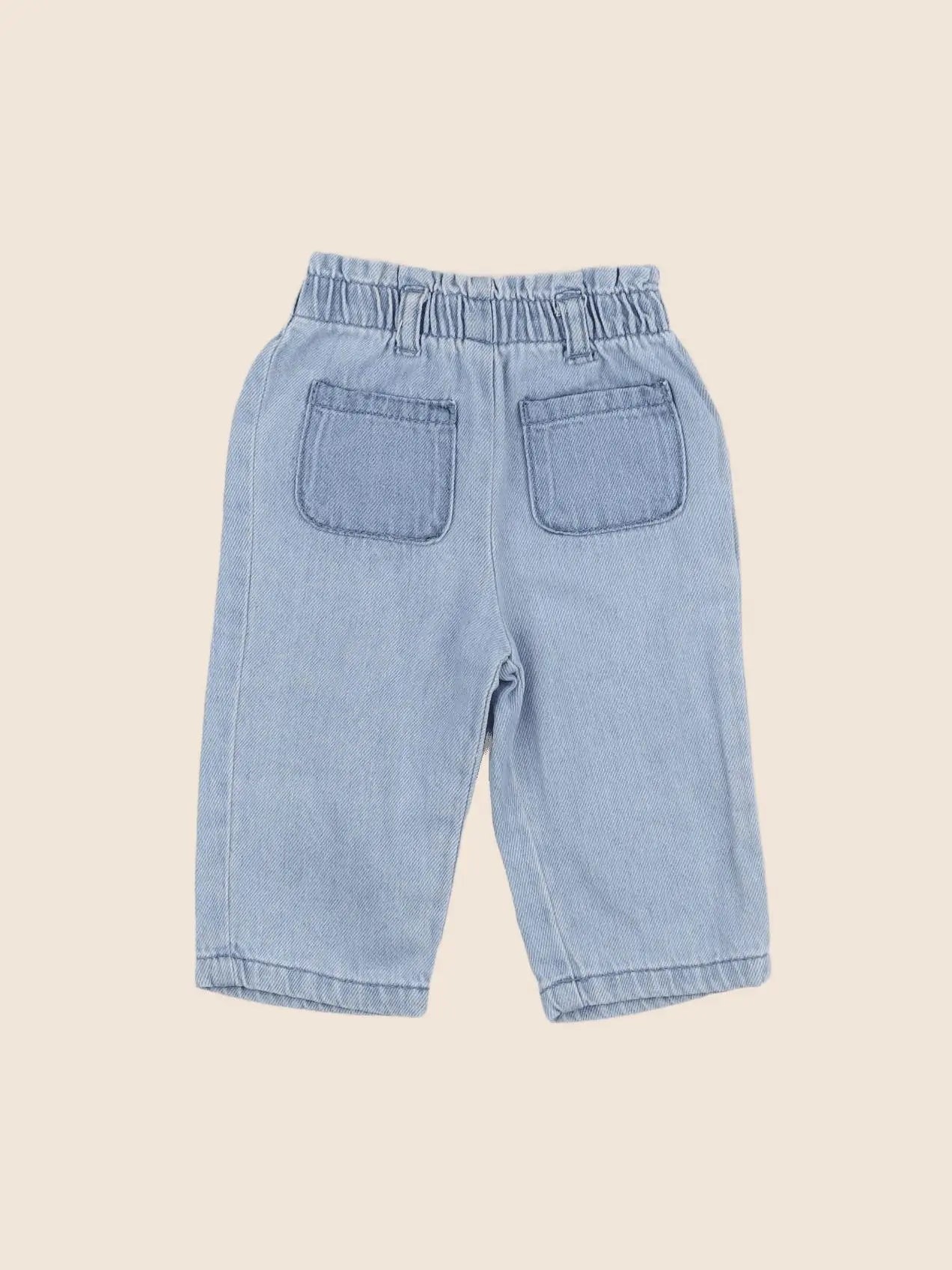 Vertbaudet - jean bleu - 9 mois