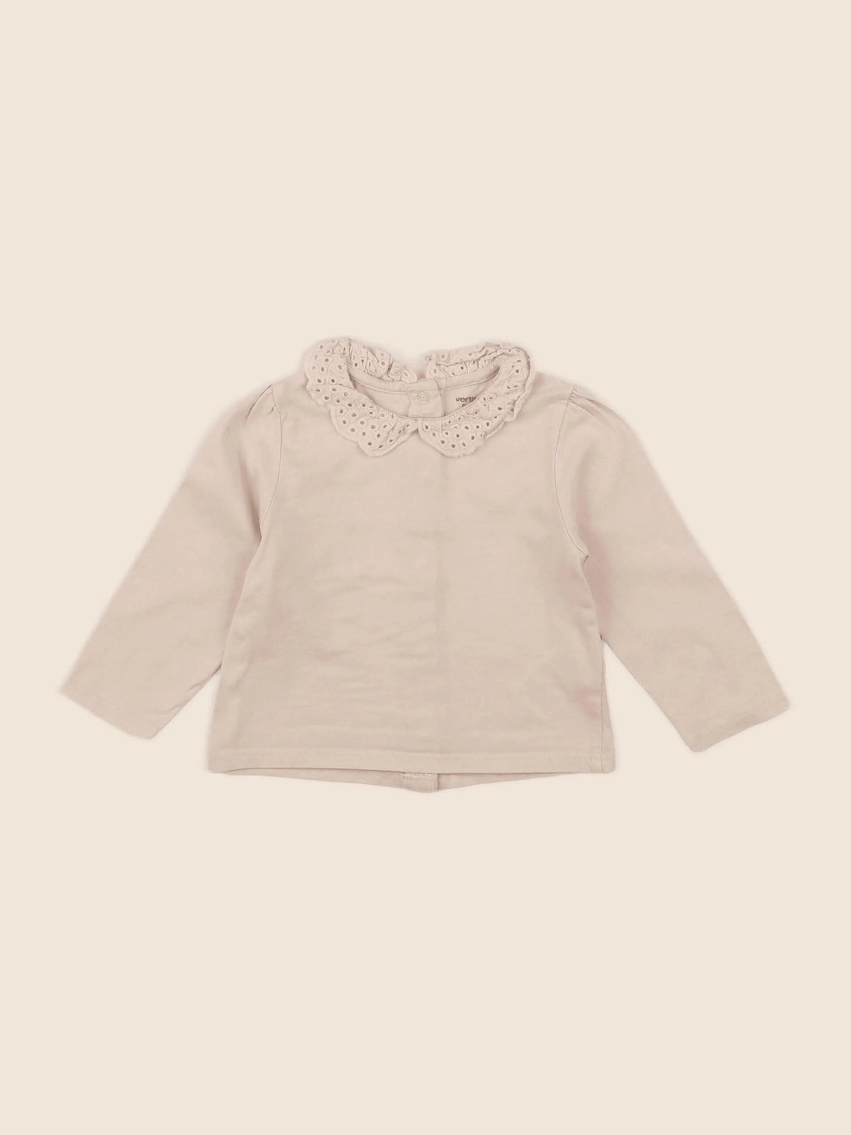 Vertbaudet - tee-shirt rose - 6 mois
