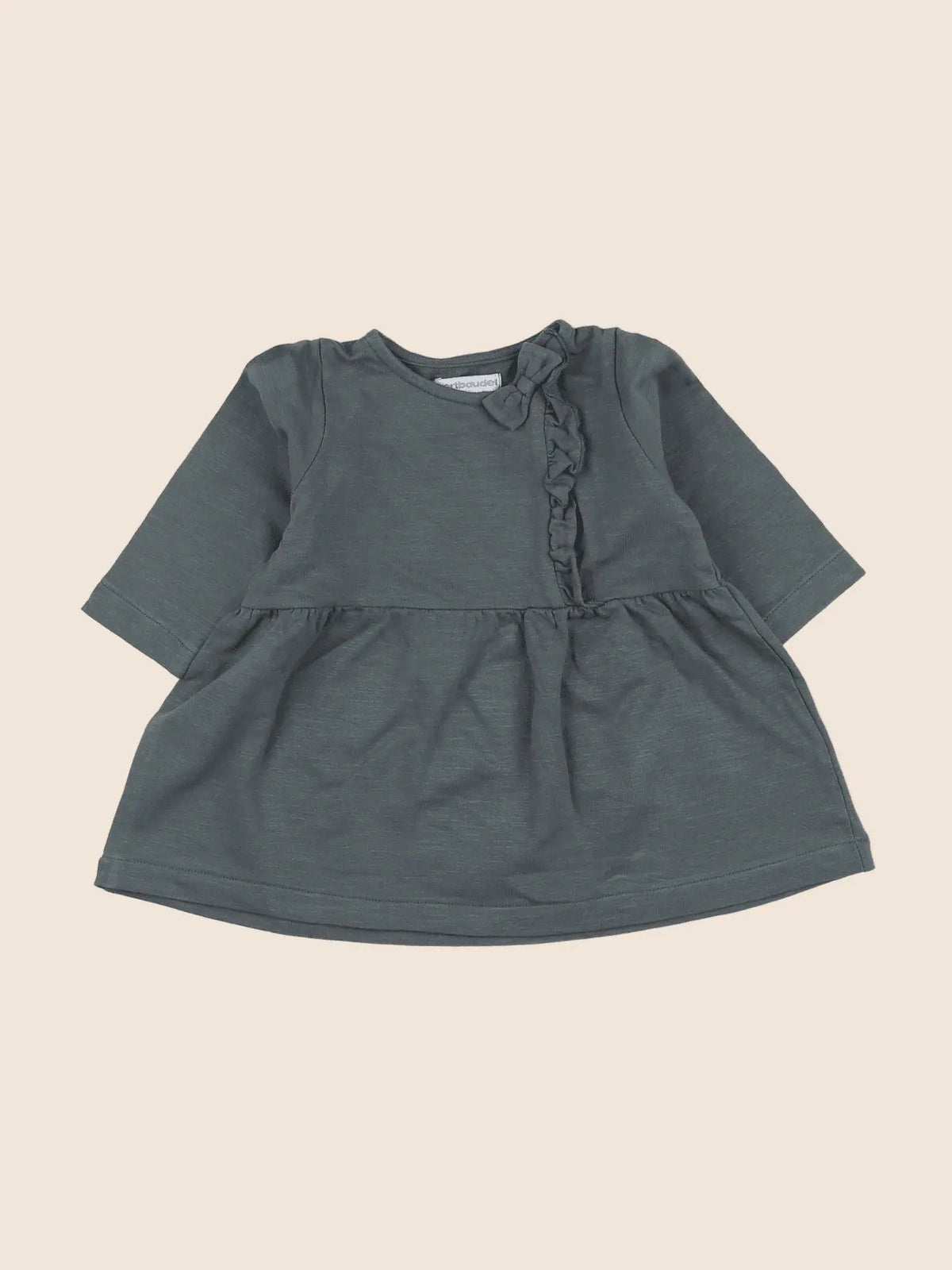 Vertbaudet - robe vert - 9 mois