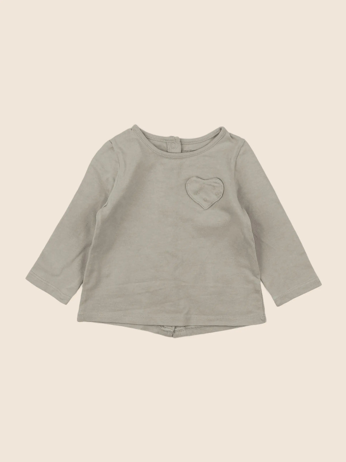 Vertbaudet - tee-shirt vert - 6 mois