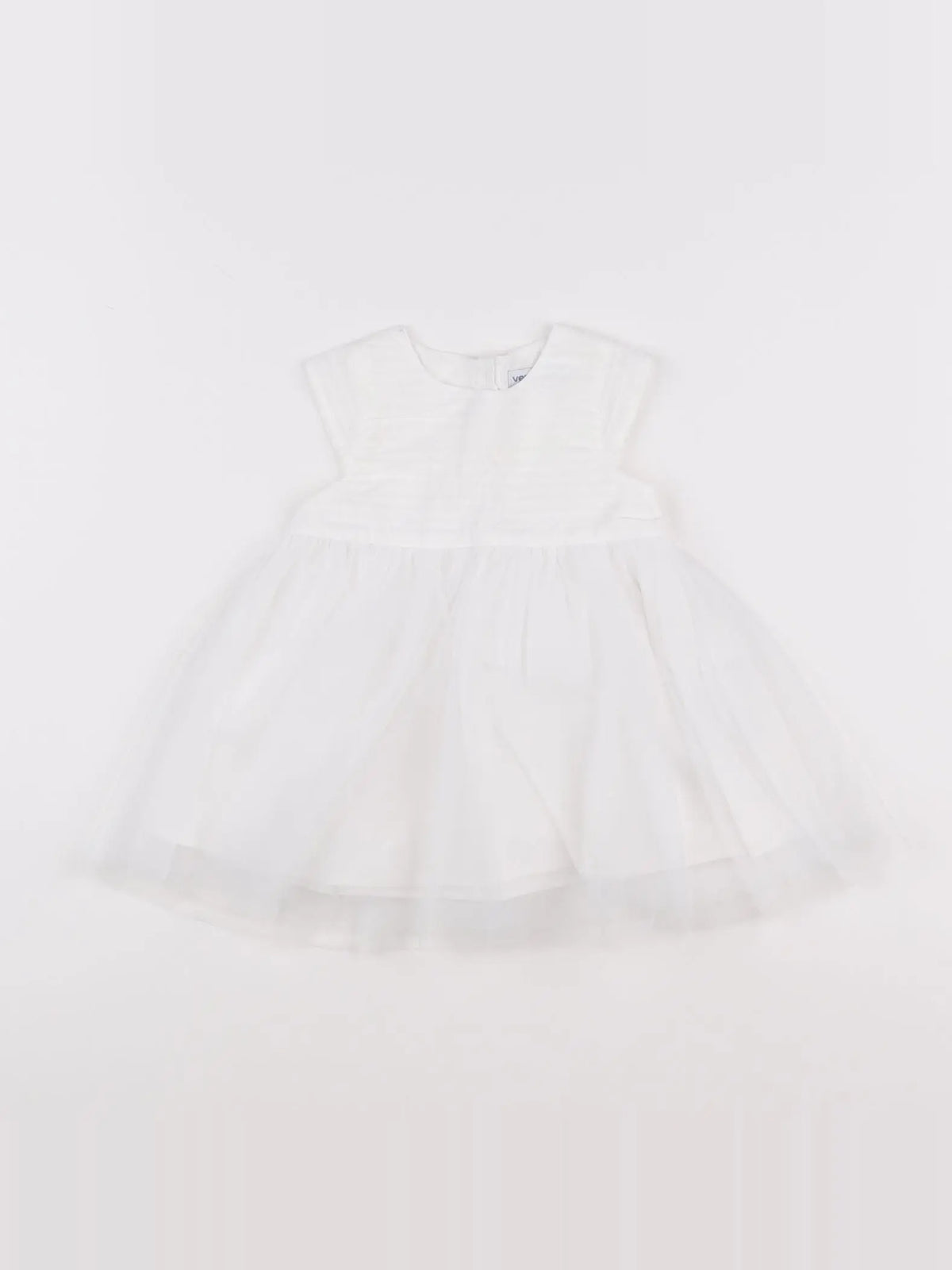 Vertbaudet - robe blanc - 6 mois