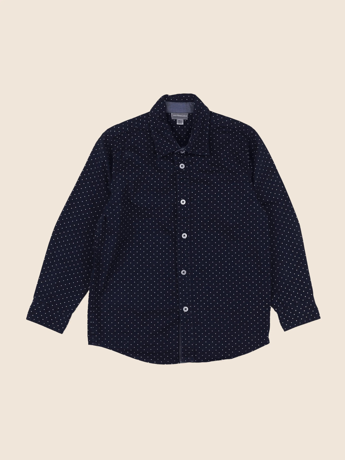 Vertbaudet - chemise bleu - 8 ans