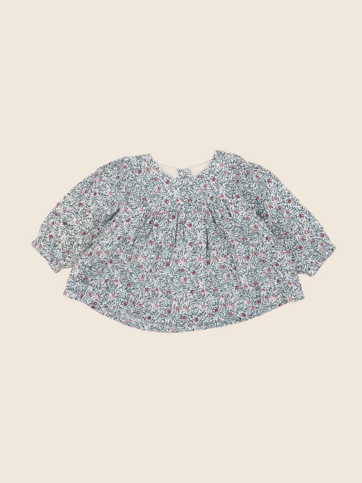 Vertbaudet - blouse bleu - 3 mois