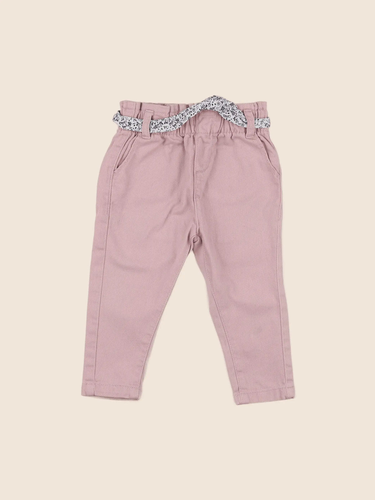 Vertbaudet - pantalon rose - 9 mois
