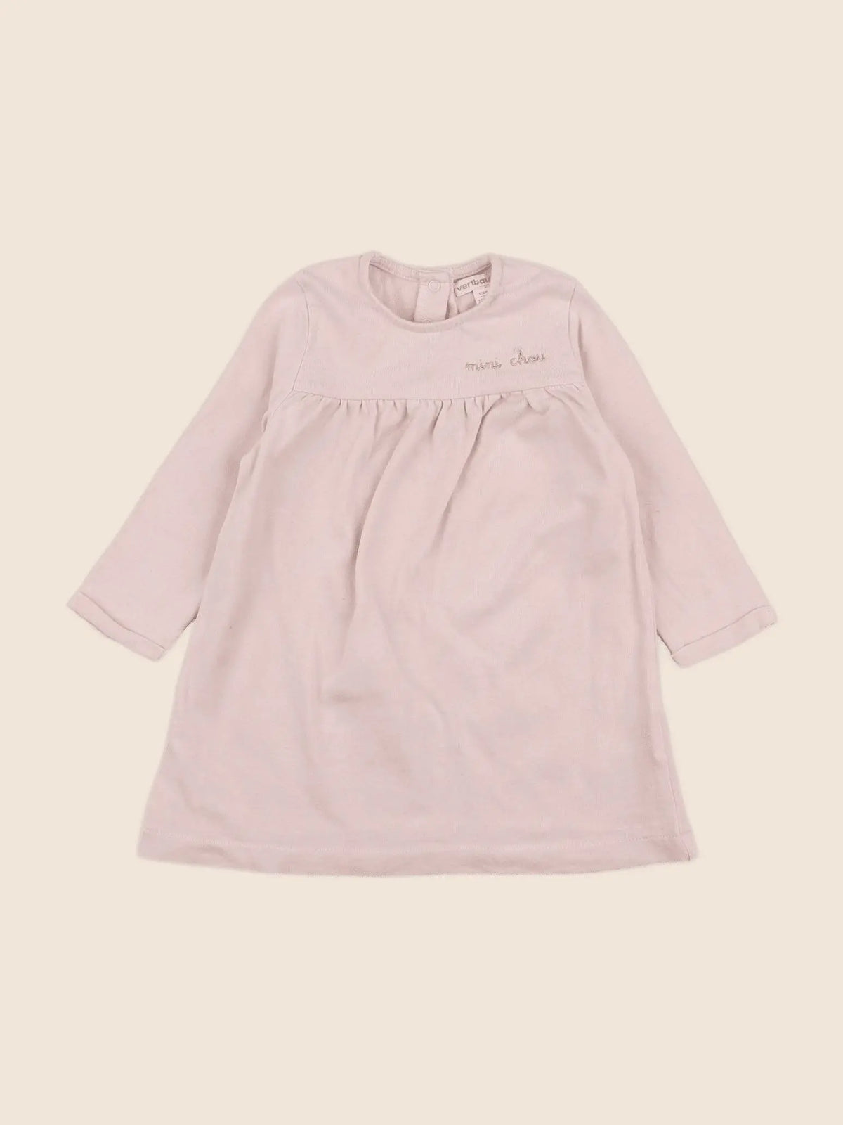 Vertbaudet - robe rose - 18 mois