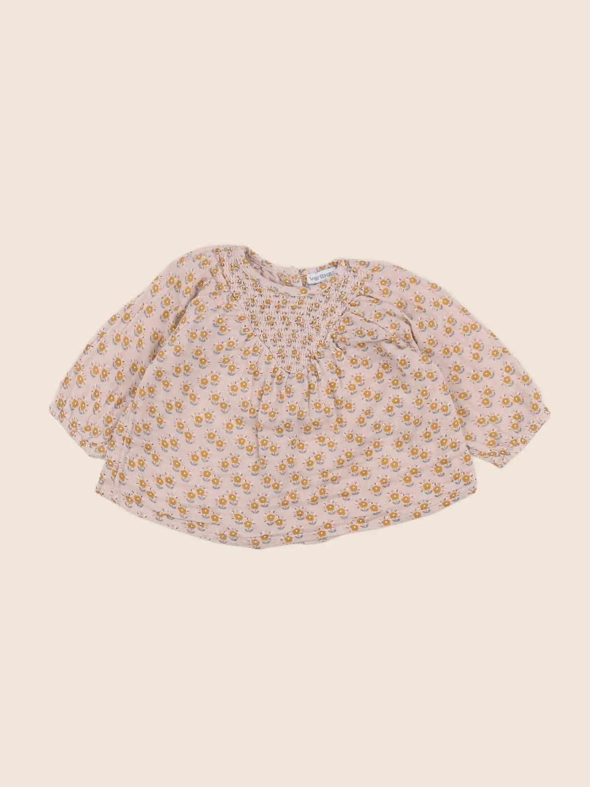 Vertbaudet - blouse rose - 6 mois